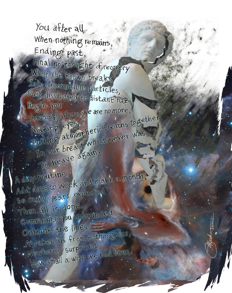 "You After All" digital collage by Mark Turner